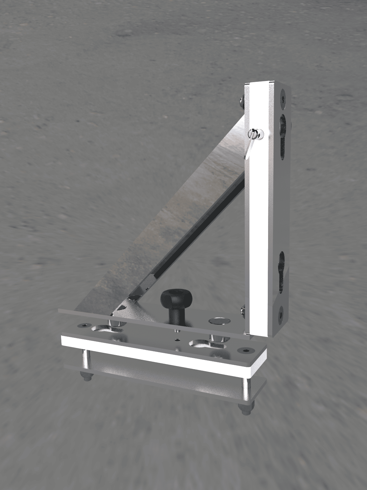 Hydro-Charger Universale - Staffa 90° smontabile per plancetta poppa